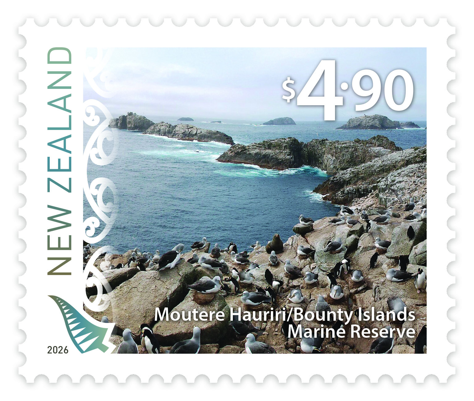 $4.90 Definitive stamp, 20 stamps per sheet