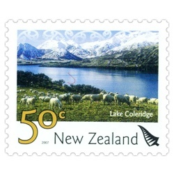 50c Definitive stamp, 100 stamps per sheet 