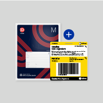 M Bag + Courier Ticket