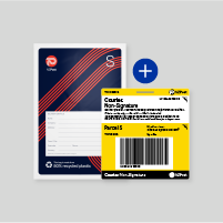 S Bag + Courier Ticket