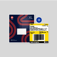 XL Bag + Courier Ticket