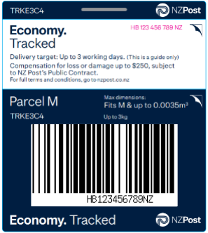 M Economy ticket