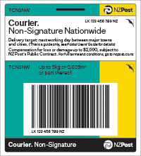 Courier Nationwide Base Prepaid Ticket