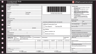 Express international business consignment note (CN23)